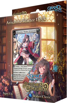 Grand Archive Alchemical Revolution Arisanna Water Cleric Starter Deck