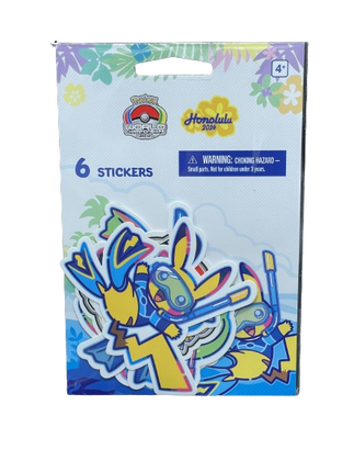 Honolulu 2024 Sticker Pack Pokemon World Championship