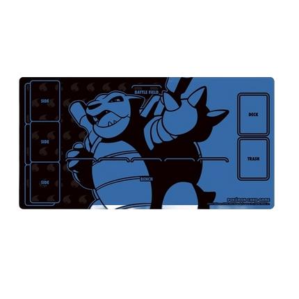 Pokemon Card Game Playmat featuring Blastoise.
