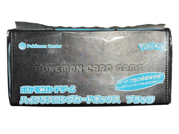 Pokemon Center Black High Class Long Card Box