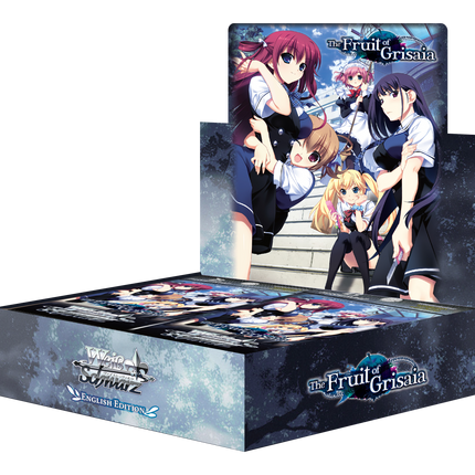 Weiss Schwarz The Fruit o Grisaia Booster Box Contains 16 Booster Packs