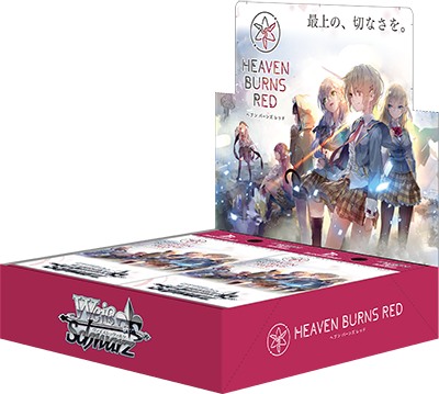 Weiss Schwarz Heaven Burns Red Booster Box Japanese contains 16 packs