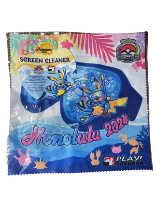 Competitor Screen Cleaner Pokémon Worlds Honolulu 2024