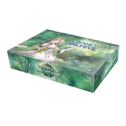 grand archive booster box mortal ambition containing 24 packs