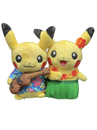 Pikachu Pair Plush Pokemon Worlds Honolulu 2024