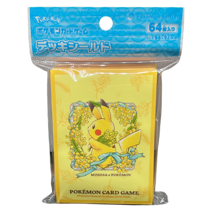 Pikachu Mimosa Card Sleeves