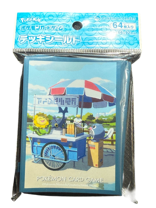 Politoad, Sunflora, and Heracross Shop Card Sleeves