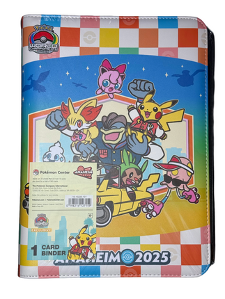 Pokemon Worlds Anaheim 2025 Card Binder