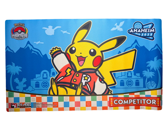 Competitor Playmat Pokemon Worlds Anaheim 2025