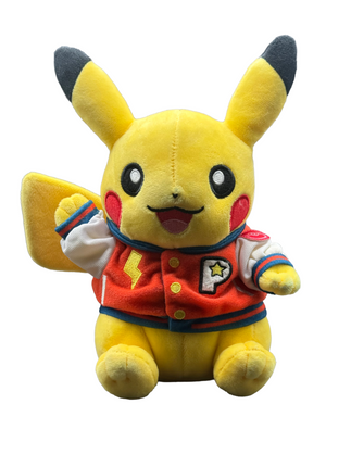 Pikachu Varsity Plush Pokemon Words Anaheim 2025