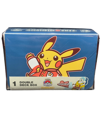 Varsity Pikachu Double Deck Box Pokemon Worlds Anaheim 2025