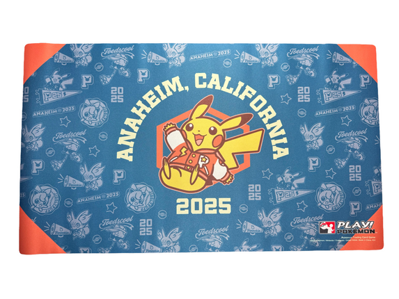 Varsity Pikachu Playmat Pokemon Worlds Anaheim 2025