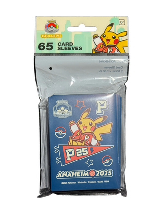 Varsity Pikachu Sleeves Pokemon Worlds Anaheim 2025
