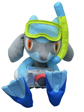 Riolu Snorkel Plush Pokemon Worlds Honolulu 2024