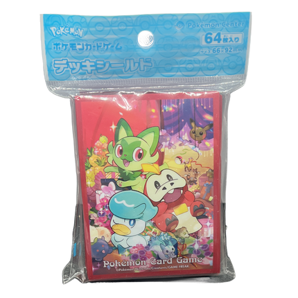 Sprigatito, Quaxly, and Fuecoco Card Sleeves