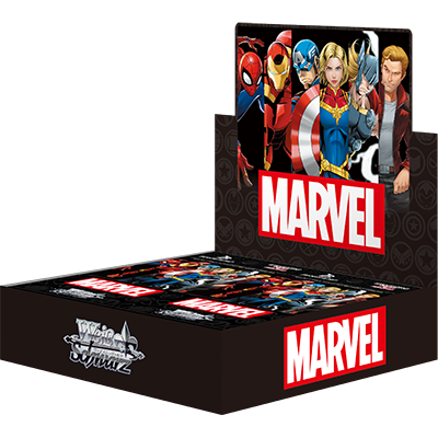 Weiss Schwarz MARVEL Booster Box Japanese contains 16 packs