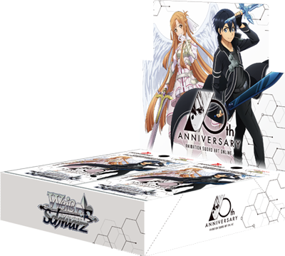 Weiss Schwarz Sword Art Online Booster Box Japanese contains 16 packs