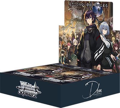 Weiss Schwarz D_CIDE Booster Box Japanese contains 16 packs
