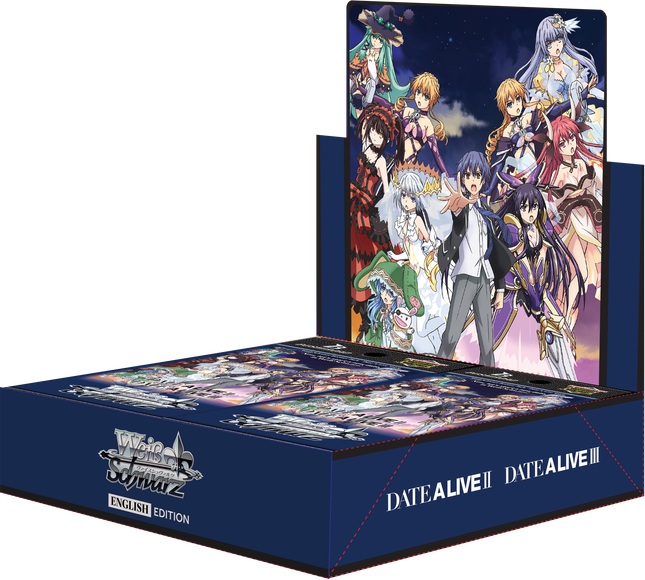 Weiss Schwarz Date A Live Vol. 2 Booster Box English contains 16 packs