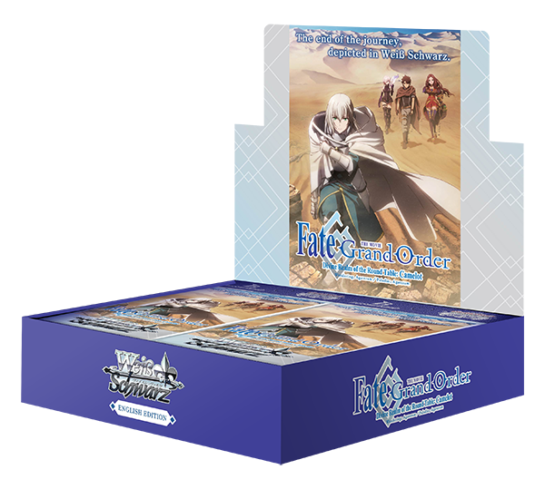 Weiss Schwarz Fate Grand Order Camelot Movie Booster Box English contains 16 packs