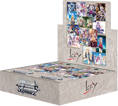 Weiss Schwarz Key All Star Booster Box contains 16 packs