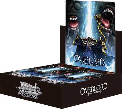 Weiss Schwarz Overlord Booster Box Japanese contains 16 packs
