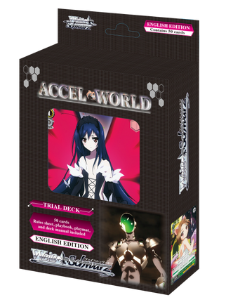 Weiss Schwarz trial deck Accel World box art.
