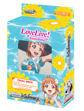 Weiss Schwarz trial deck Love Live Sunshine.