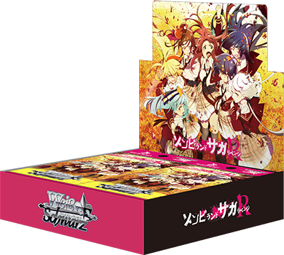 Weiss Schwarz Zombieland Saga R booster box contains 16 packs