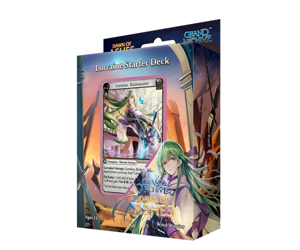 Grand Archive TCG Lorraine good Deck Box (only 1k made)