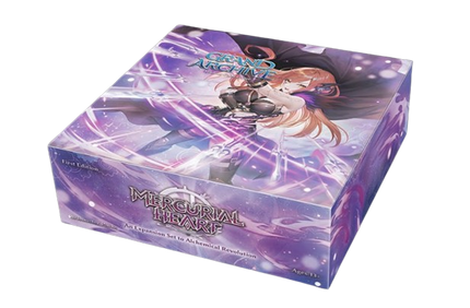 Grand Archive Mercurial Heart 1st Edition Booster Box Contains 20 Booster Packs