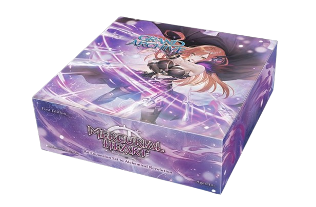 Grand Archive Mercurial Heart 1st Edition Booster Box Contains 20 Booster Packs