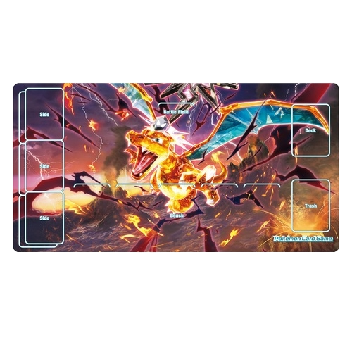 Playmat featuring Terastilized Charizard for art.