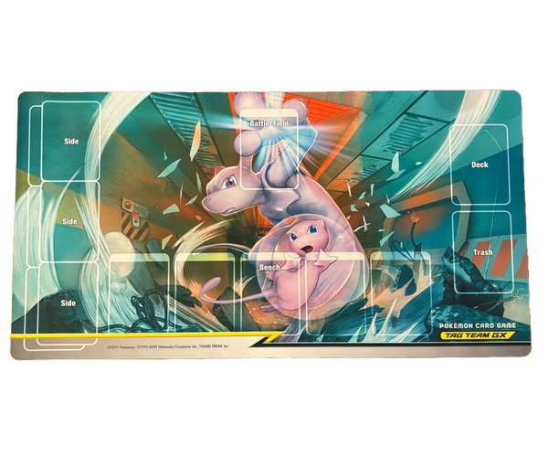 ラバープレイマット　ミュウツー&ミュウ　TAG TEAM GX ラバープレイマット ミュウツー&ミュウ TAG TEAM GX