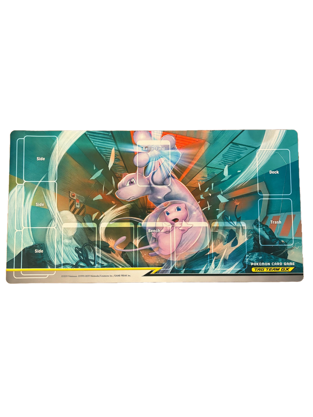 MewTwo and Mew Tag Team GX Japan Exclusive Playmat