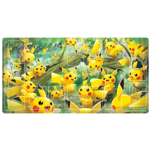 Pokemon Center Japan Exclusive Pikachu Forest Playmat.