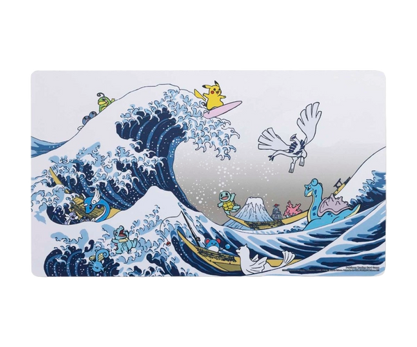 Great Wave Pikachu & Friends Playmat – Perfect Fit TCG