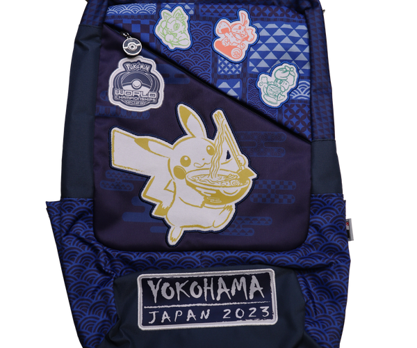 Competitor Backpack Pokemon Worlds Yokohama 2023 – Perfect Fit TCG