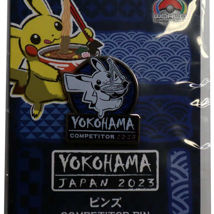 Competitor Pin Pokemon Worlds Yokohama 2023