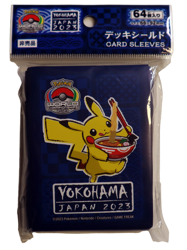 Competitor Sleeves Pokemon Worlds Yokohama 2023