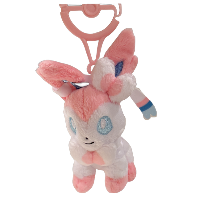 Sylveon Pokemon Center Keychain Plush