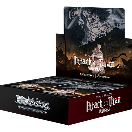 Weiss Schwarz - Attack On Titan: Final Season Booster Box (English)