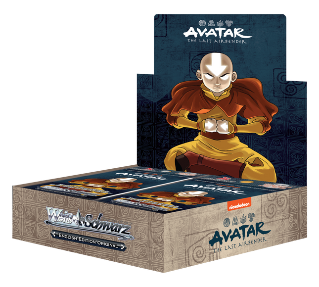 Weiss Schwarz Avatar The Last Airbender Booster Box Contains 16 Booster Packs