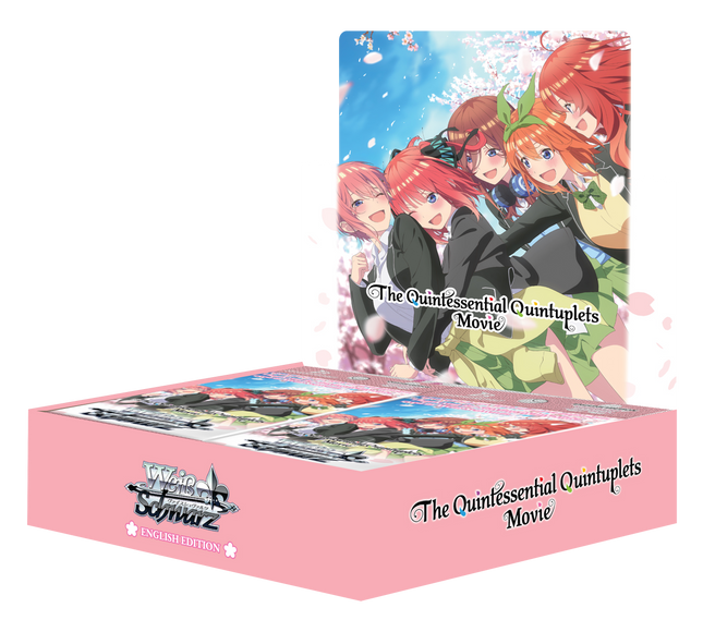 Weiss Schwarz - The Quintessential Quintuplets Movie Booster Box (English)