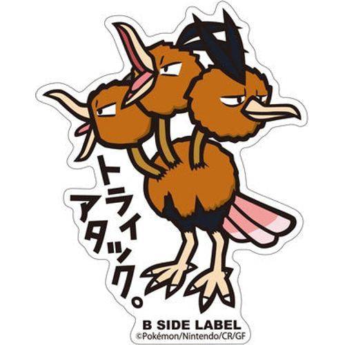 Pokémon Dodrio B-Side Label Sticker