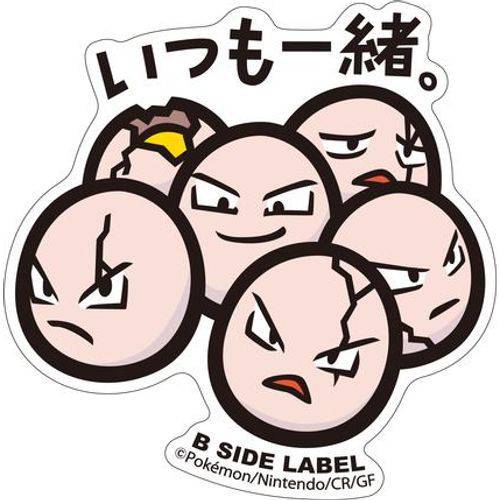 Pokémon Exeggcute B-Side Label Sticker