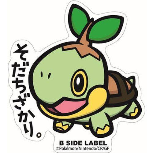 Pokémon Turtwig B-Side Label Sticker