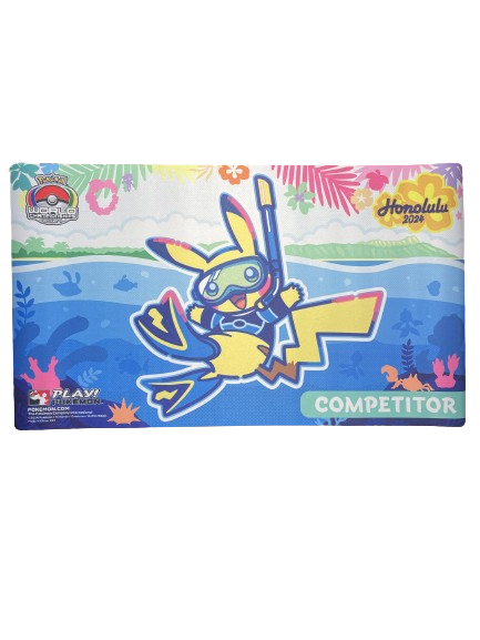 Competitor Playmat Pokemon Worlds Honolulu 2024