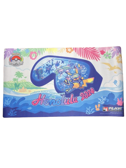 honolulu 2024 pokemon cards Honolulu 2024 Playmat Pokemon World Championship – Perfect Fit TCG