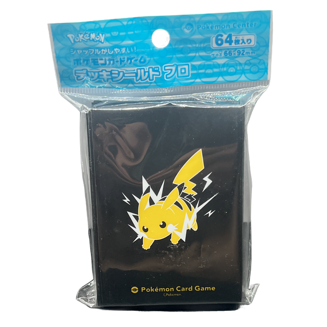 Pikachu Black Card Sleeves